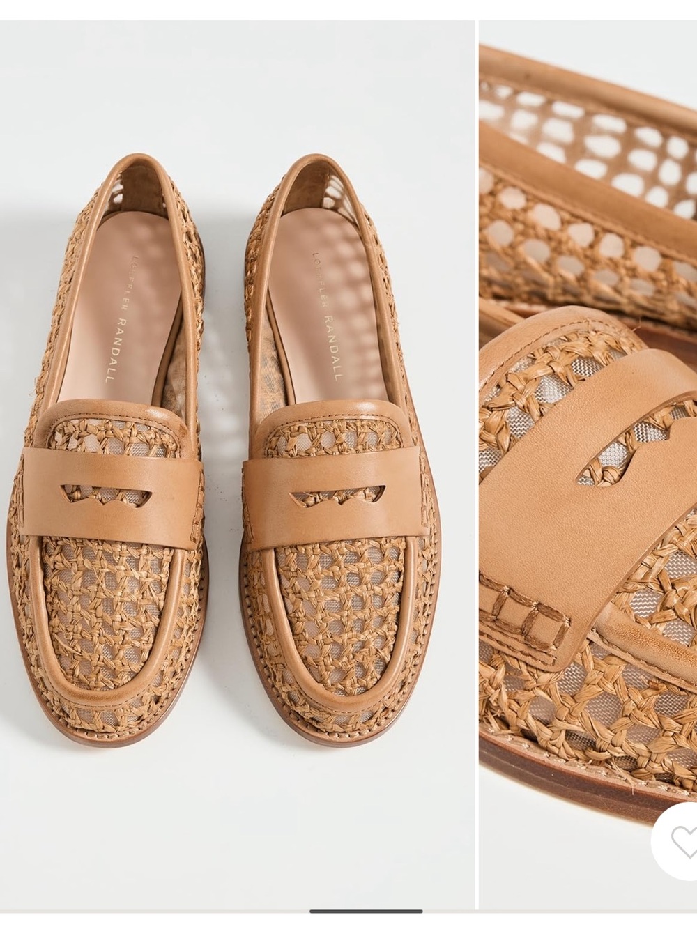 Loeffler Randall Rachel Raffia Loaffer